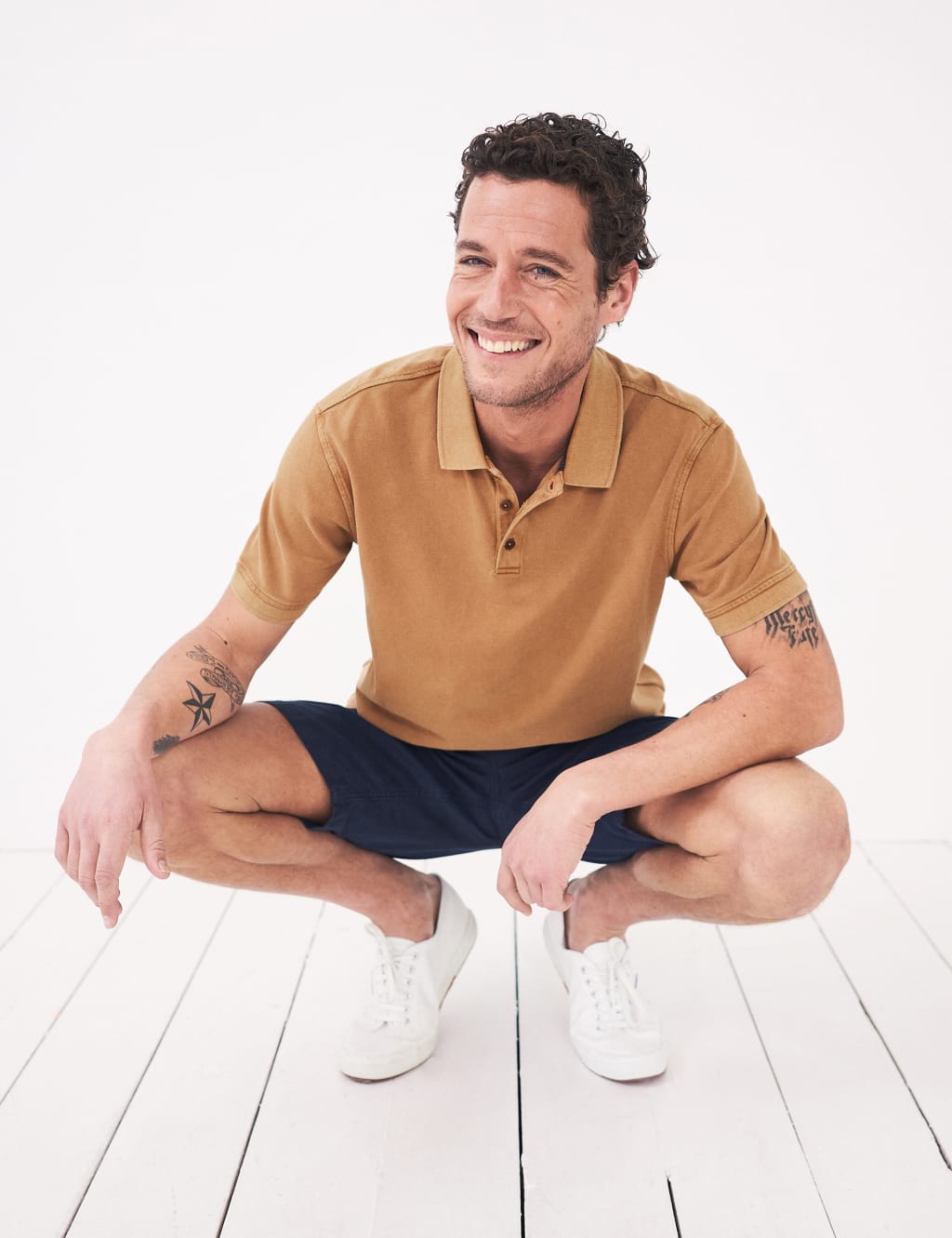 Pure Cotton Polo Shirt