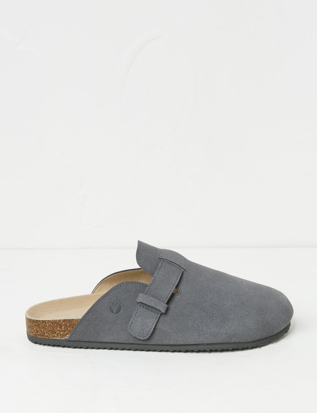 Suede Mule Slippers