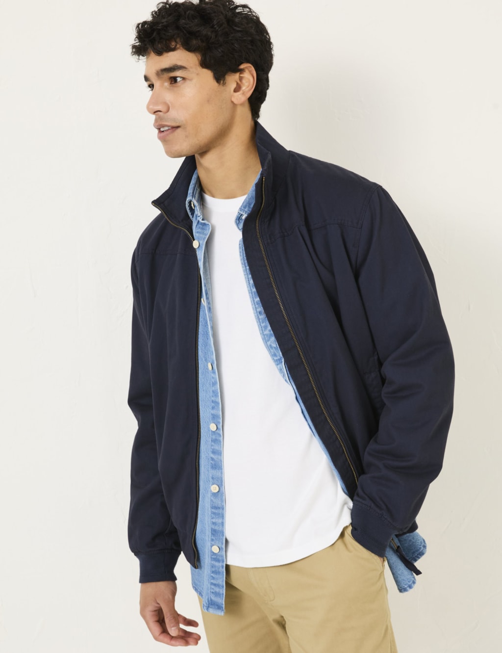 Pure Cotton Harrington Jacket