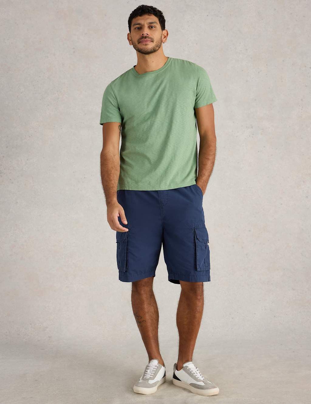 Pure Cotton Cargo Shorts