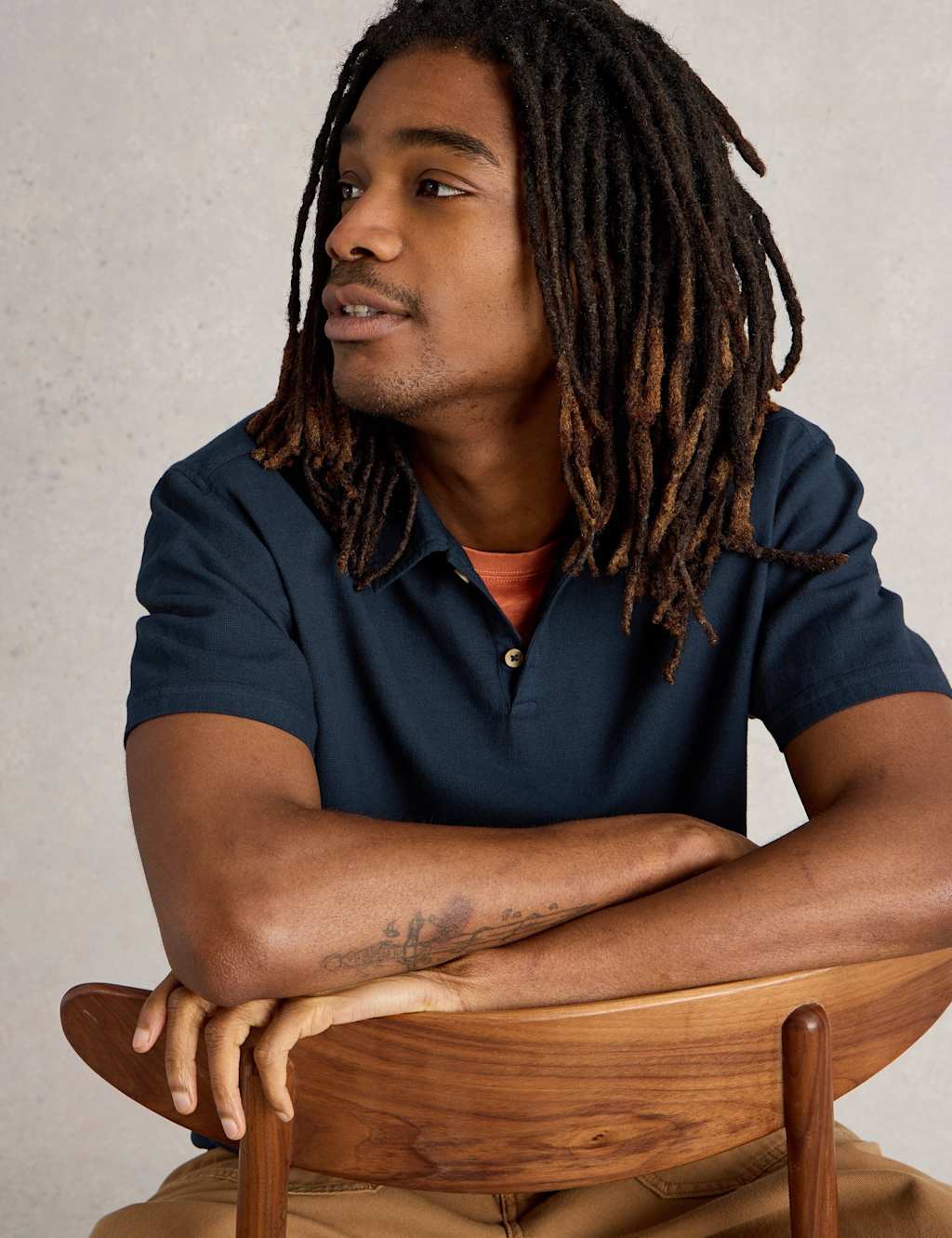 Pure Cotton Polo Shirt