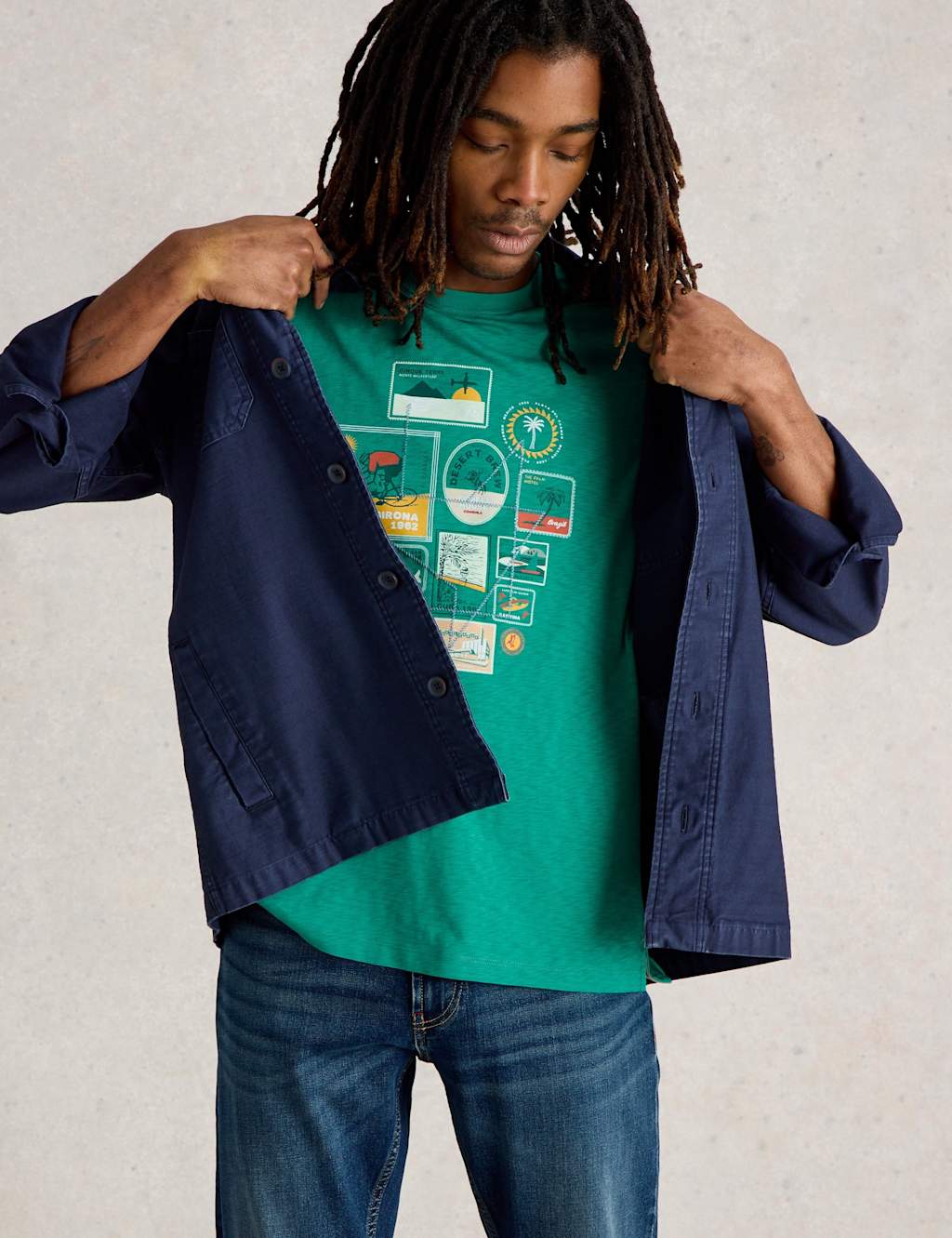 Pure Cotton Graphic T-Shirt