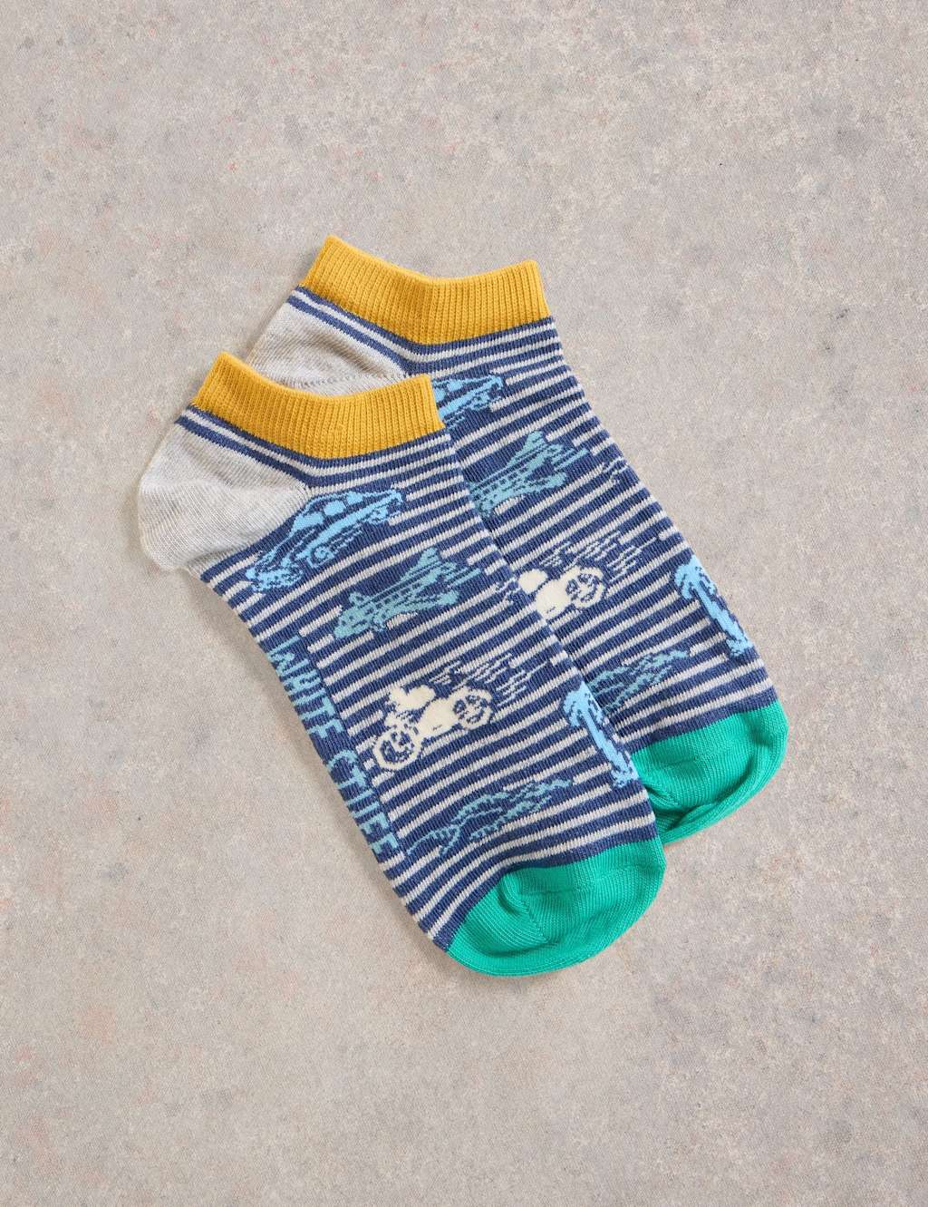 Cotton Rich Trainer Socks