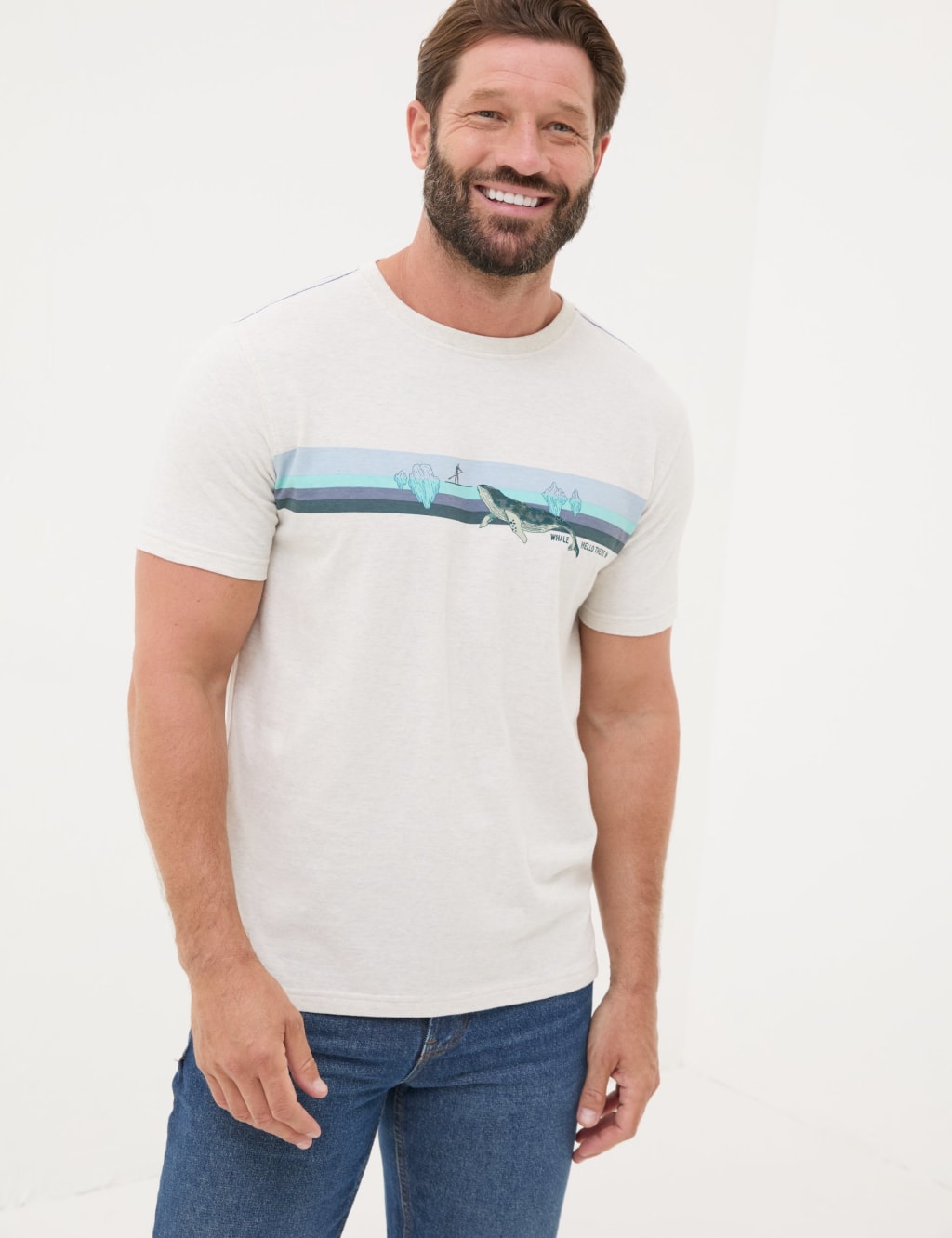 Pure Cotton Whale T-Shirt
