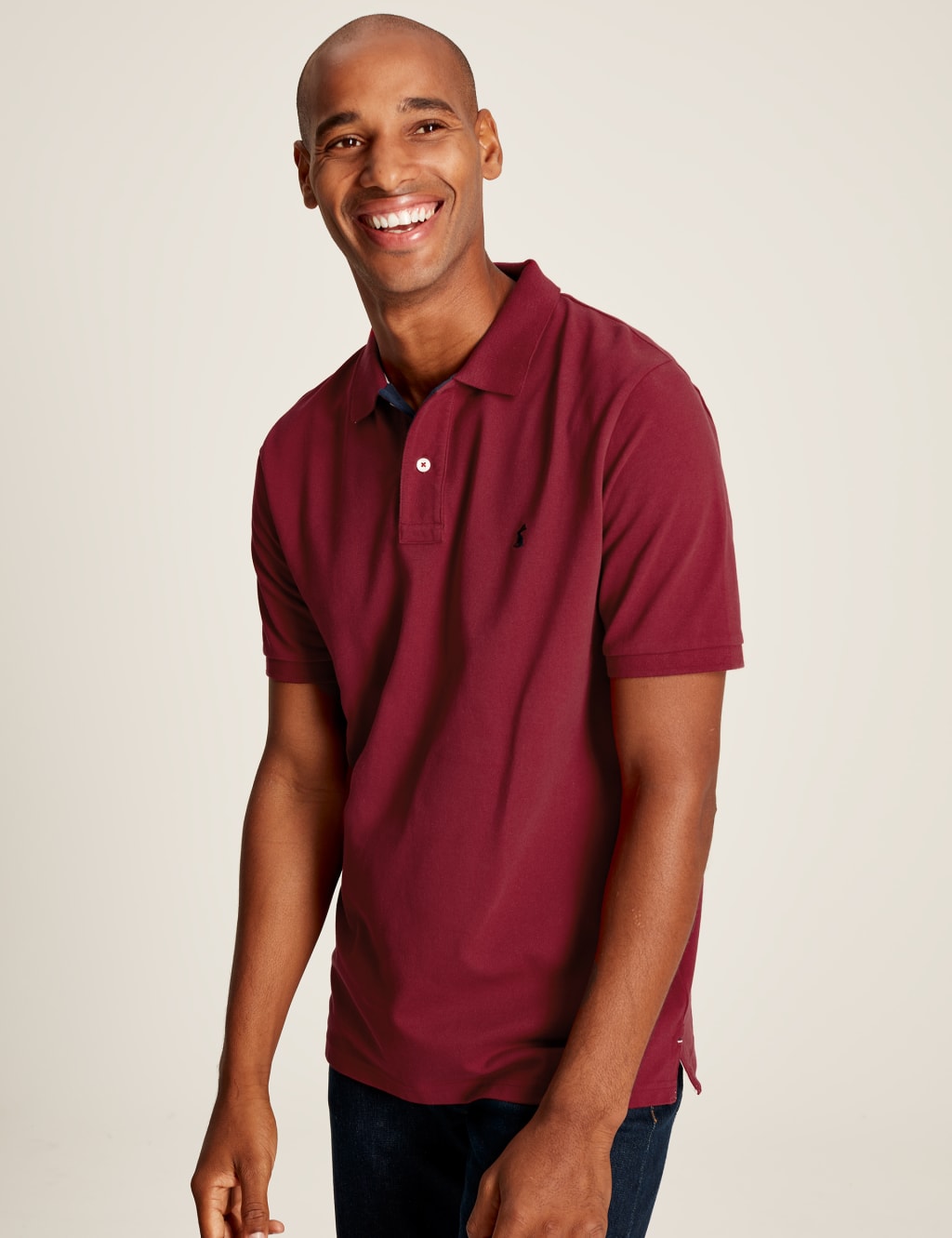 Pure Cotton Pique Polo Shirt