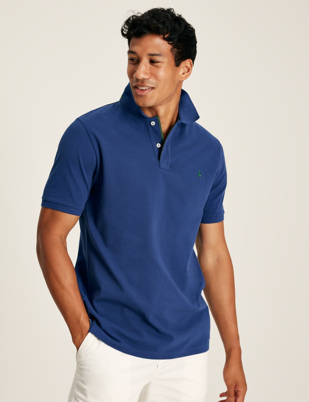 Pure Cotton Pique Polo Shirt