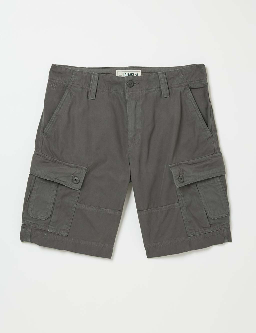 Regular Fit Pure Cotton Cargo Shorts