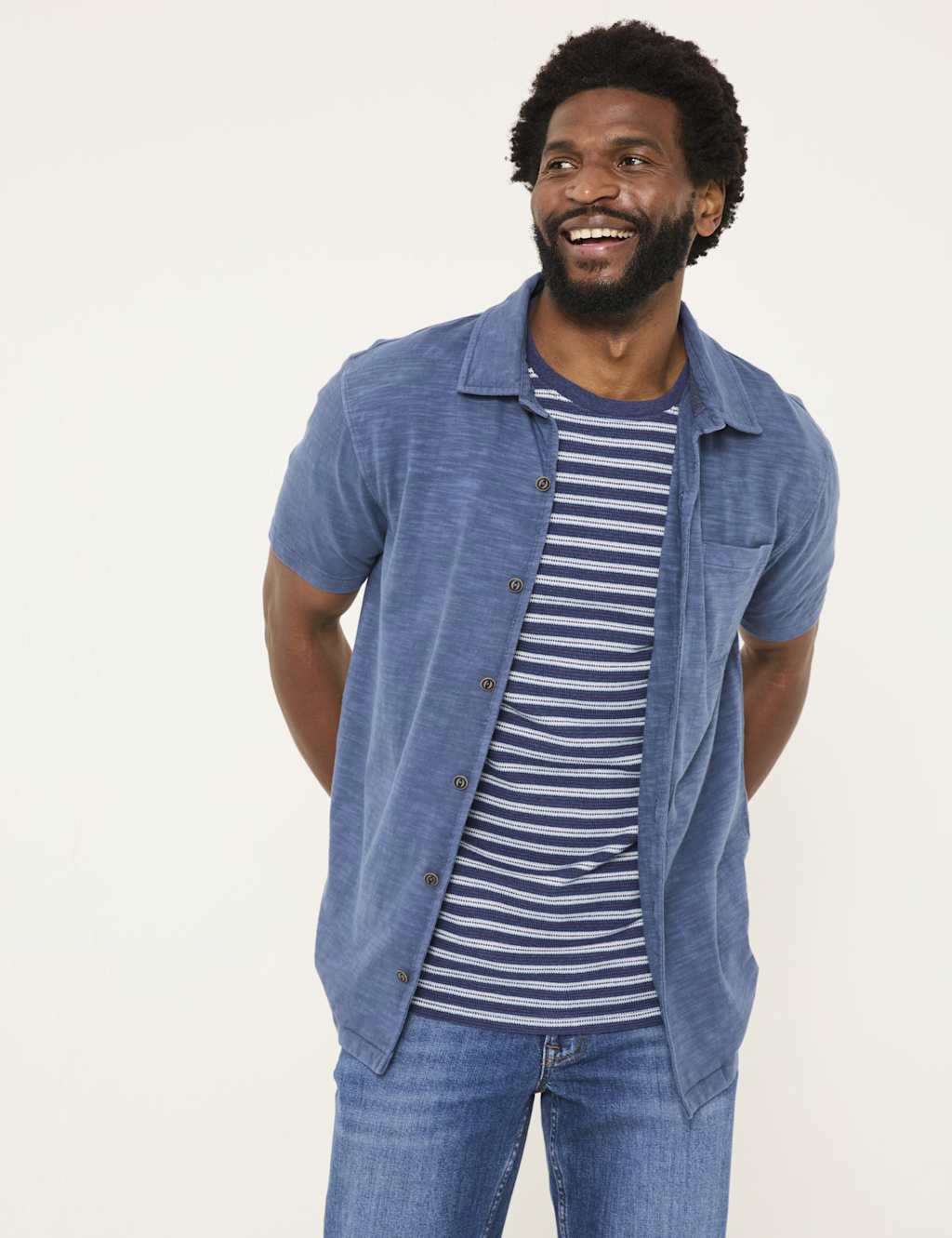 Pure Cotton Jersey Shirt