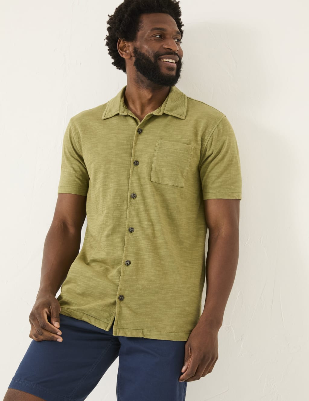 Pure Cotton Jersey Shirt