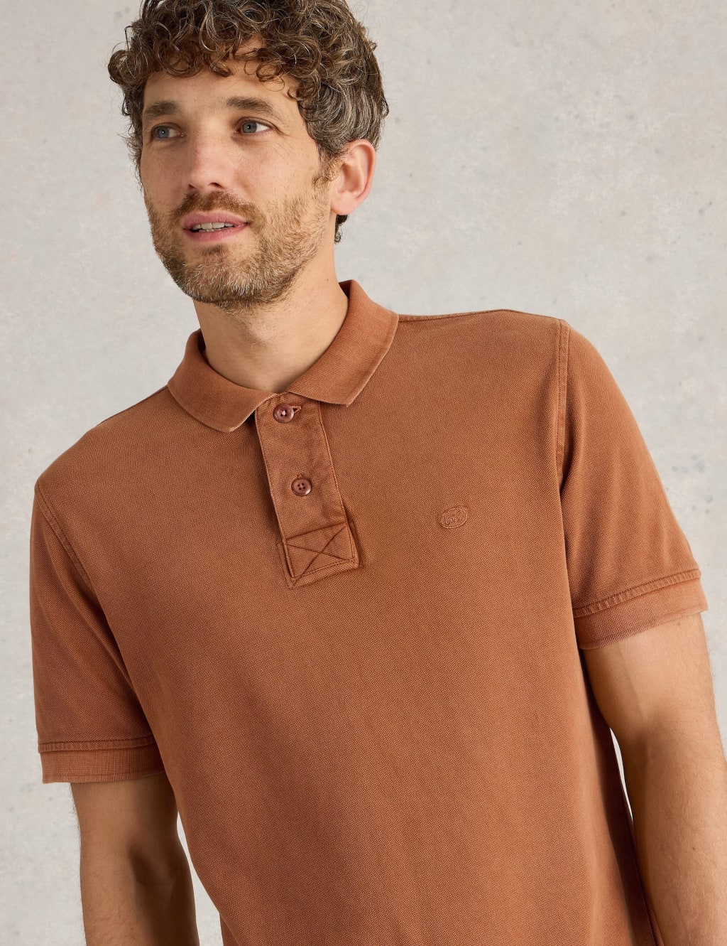 Pure Cotton Polo Shirt