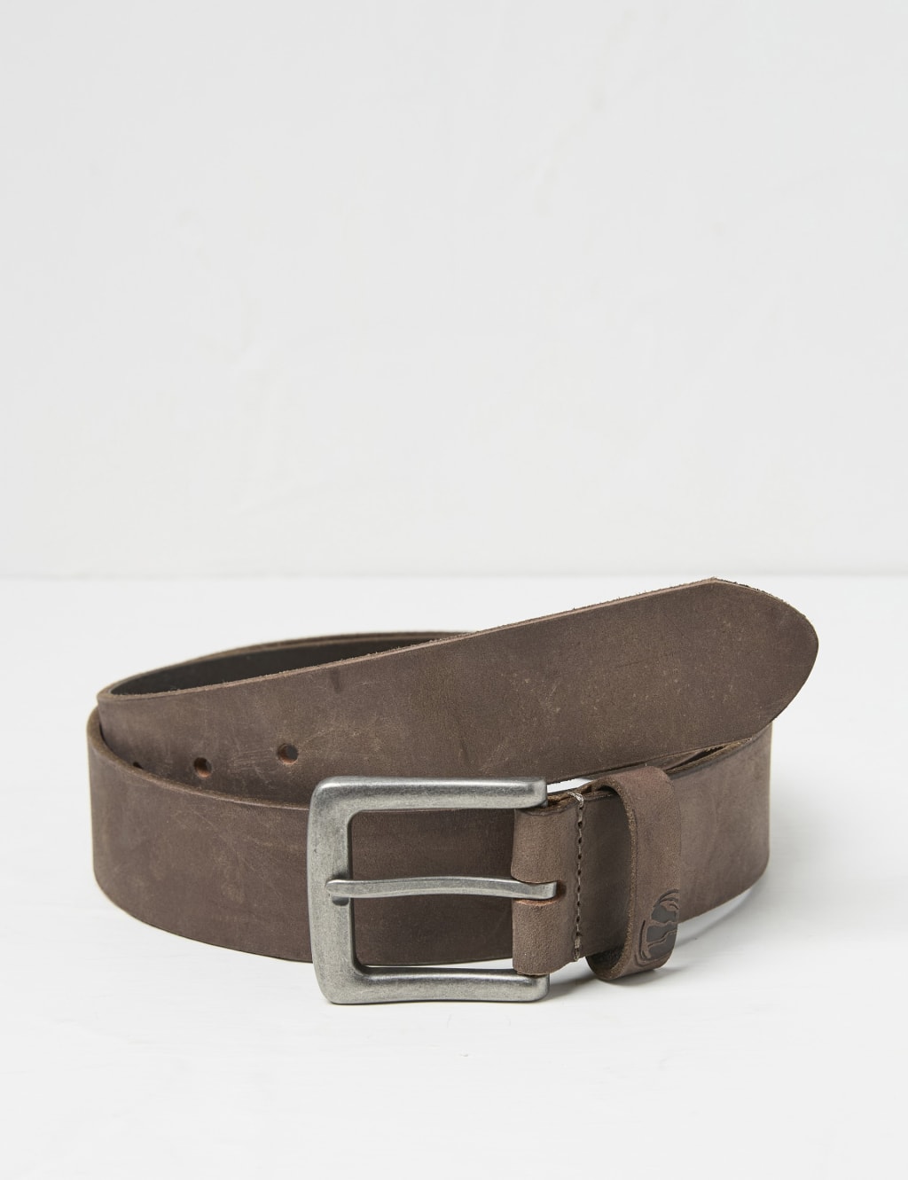 Leather Rectangular Buckle Belt