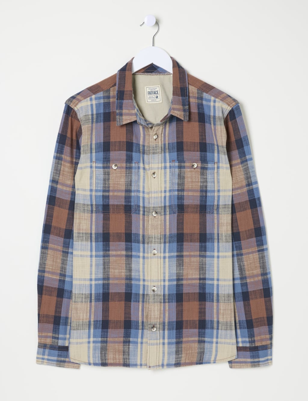 Pure Cotton Check Shirt