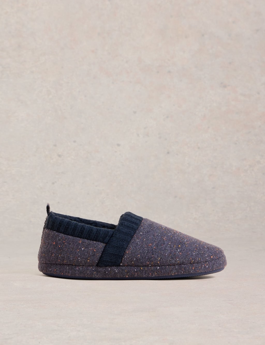 Textured Moccasin Slippers