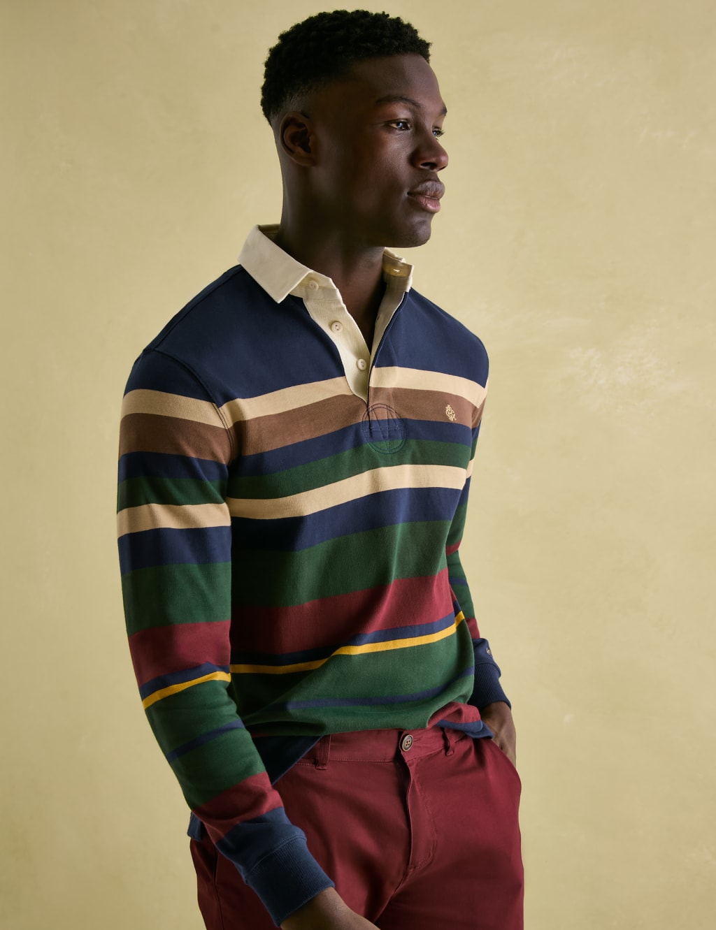 Men s Long Sleeved Rugby Shirts at M S