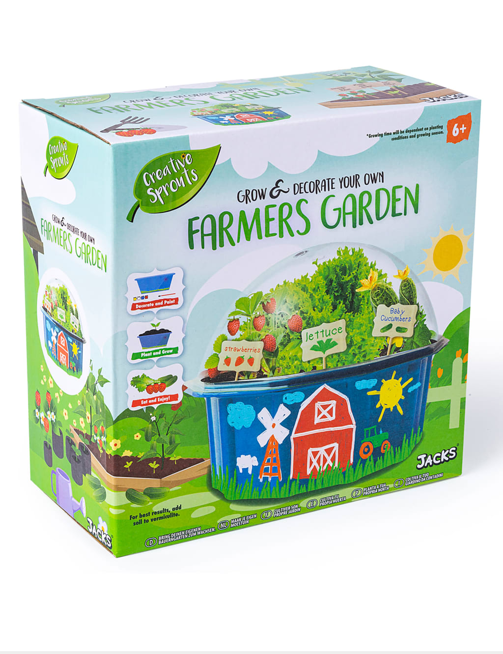 Grow and Decorate Your Own Farmers Garden (6+ Years)