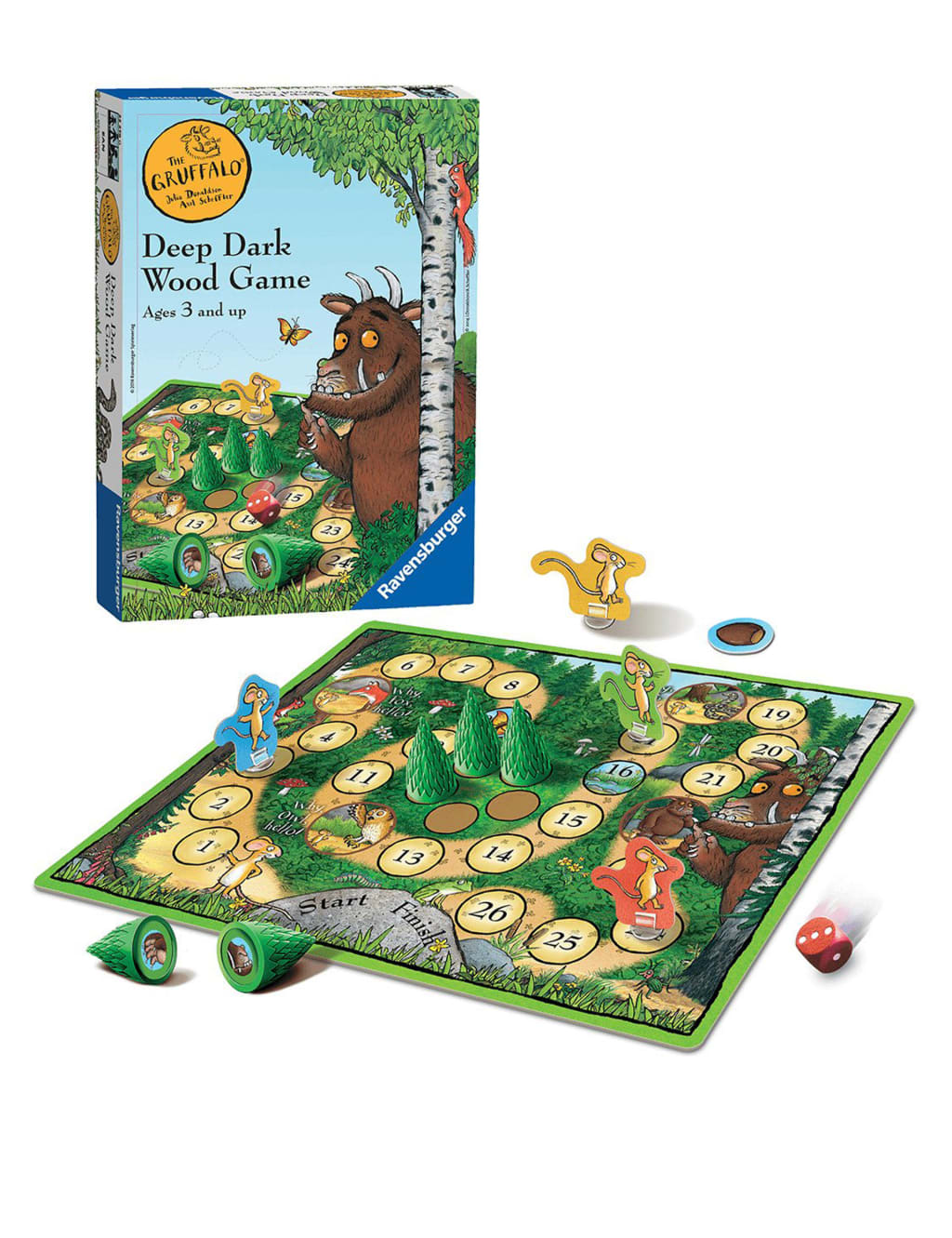 The Gruffalo™ Deep Dark Wood Game (3-10 Yrs)
