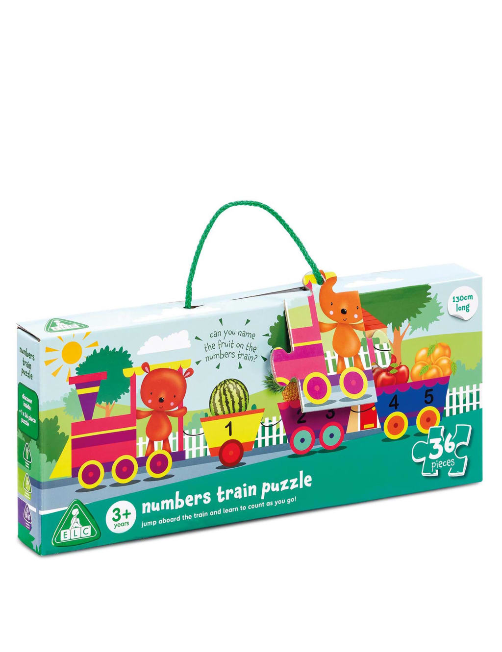 Numbers Train Puzzle (3+ Yrs)
