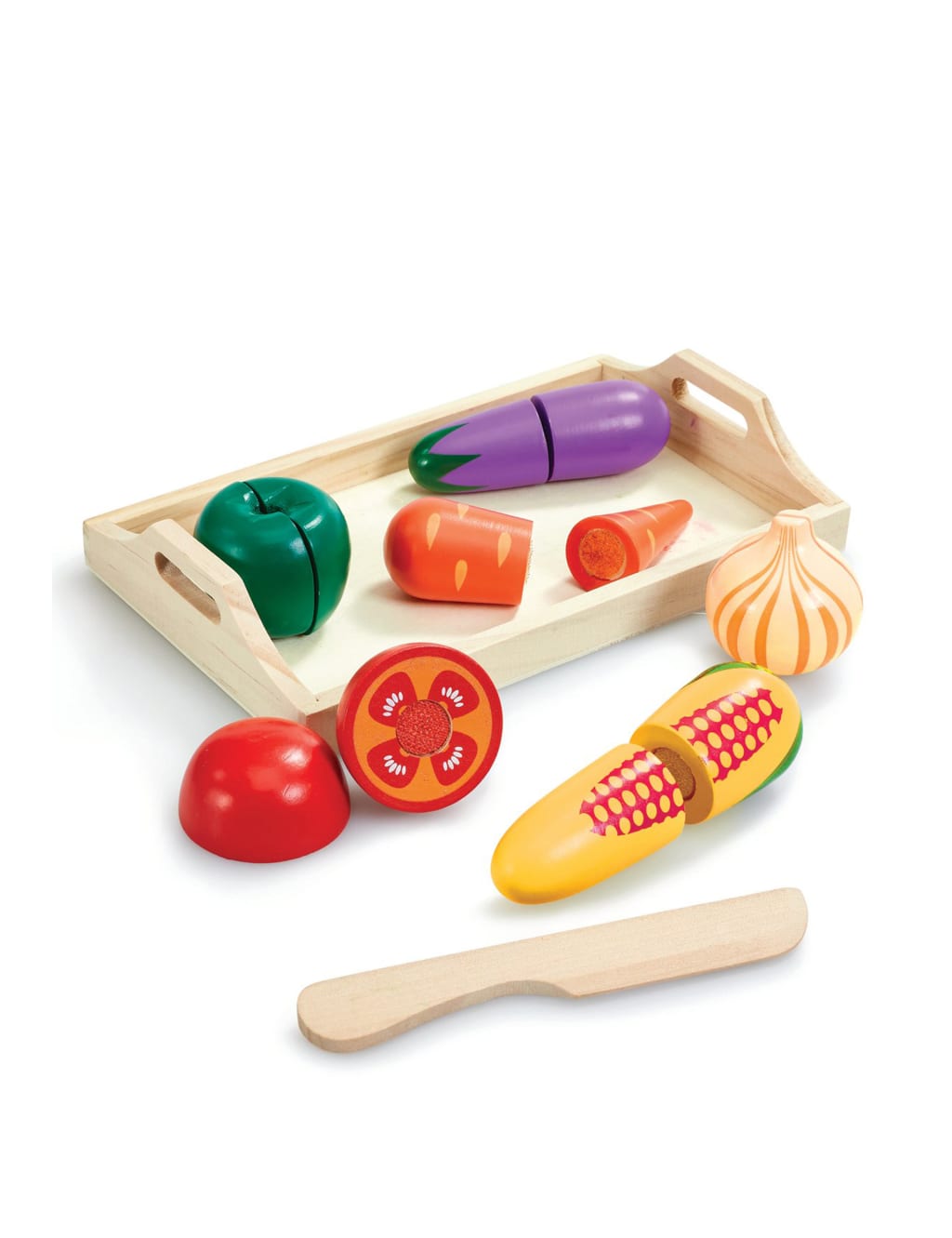 Slicing Food Playset Vegetables (1+ Yrs)