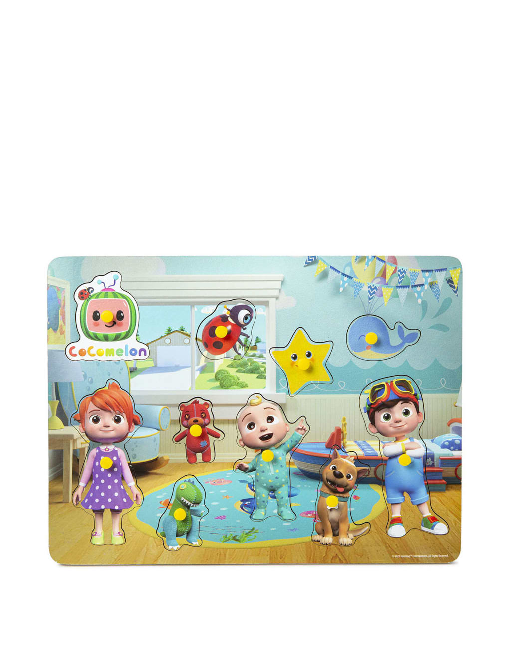 Character Peg Board Puzzle (18+ Mths)