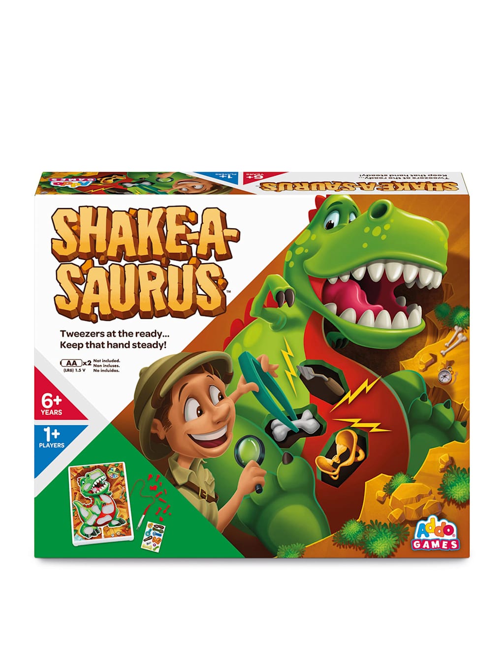 Addo Games Shake-A-Saurus Board Game (6+ Yrs)