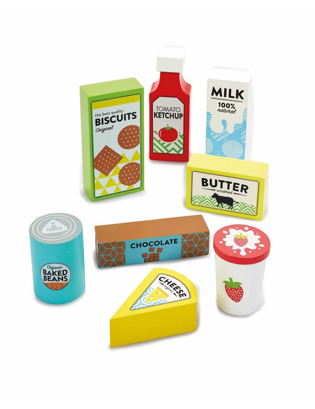 Wooden Food Shopping Set (36-72 Mths)