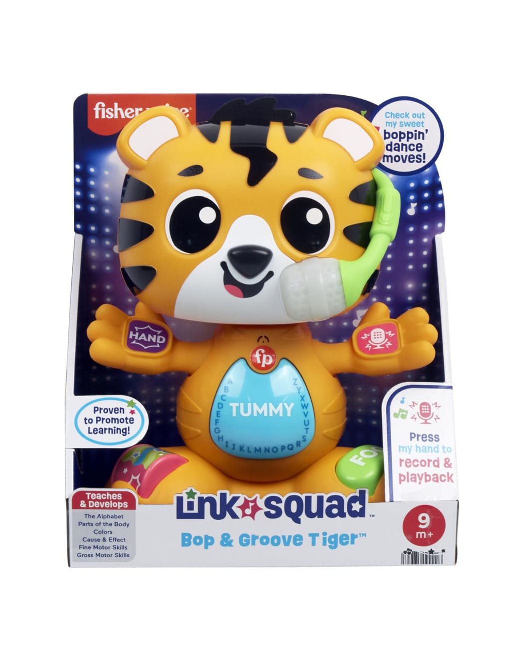 Tiger Musical Learning Toy (9+ Mths)