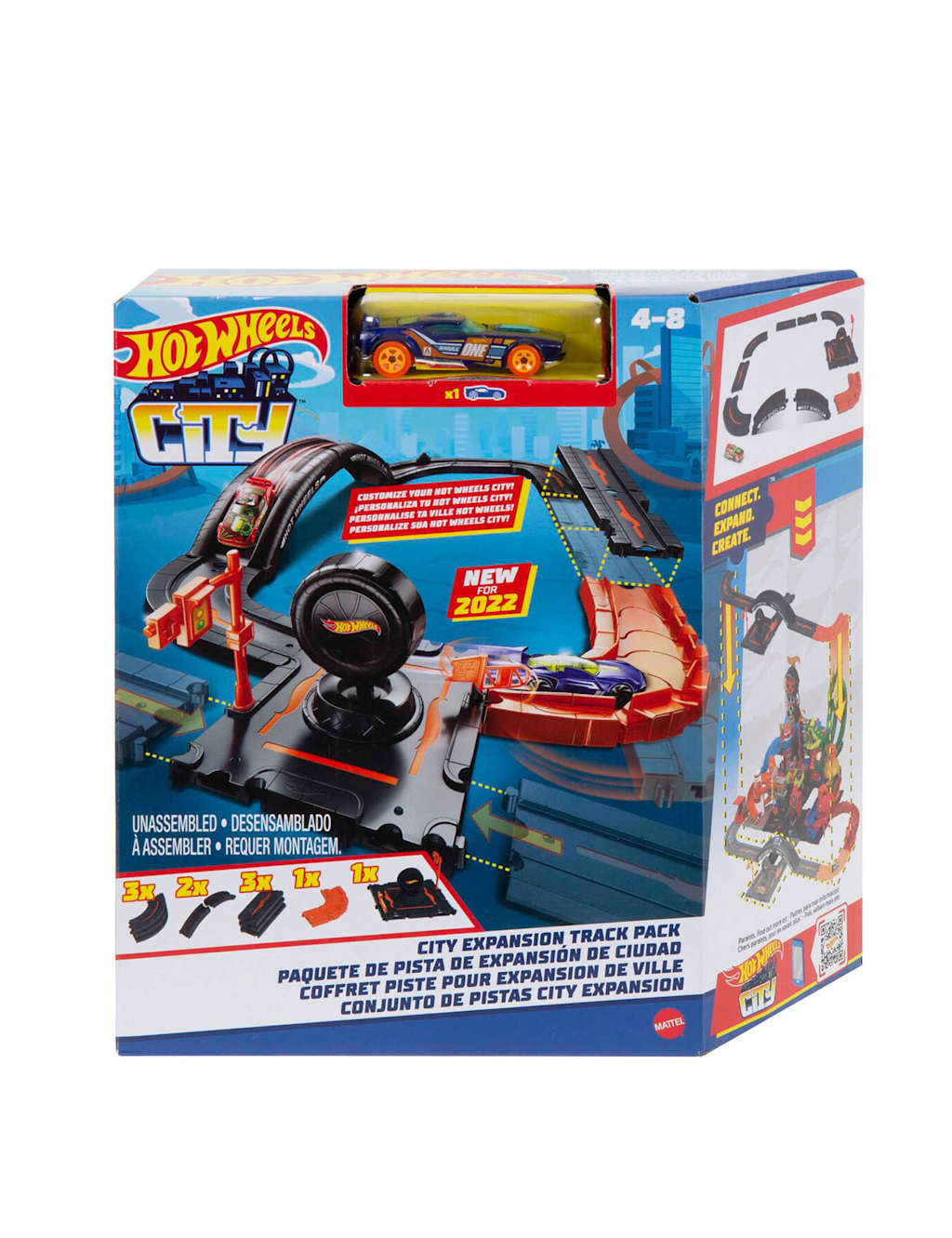 City Track Park Vehicle Playset (4-7 Yrs)