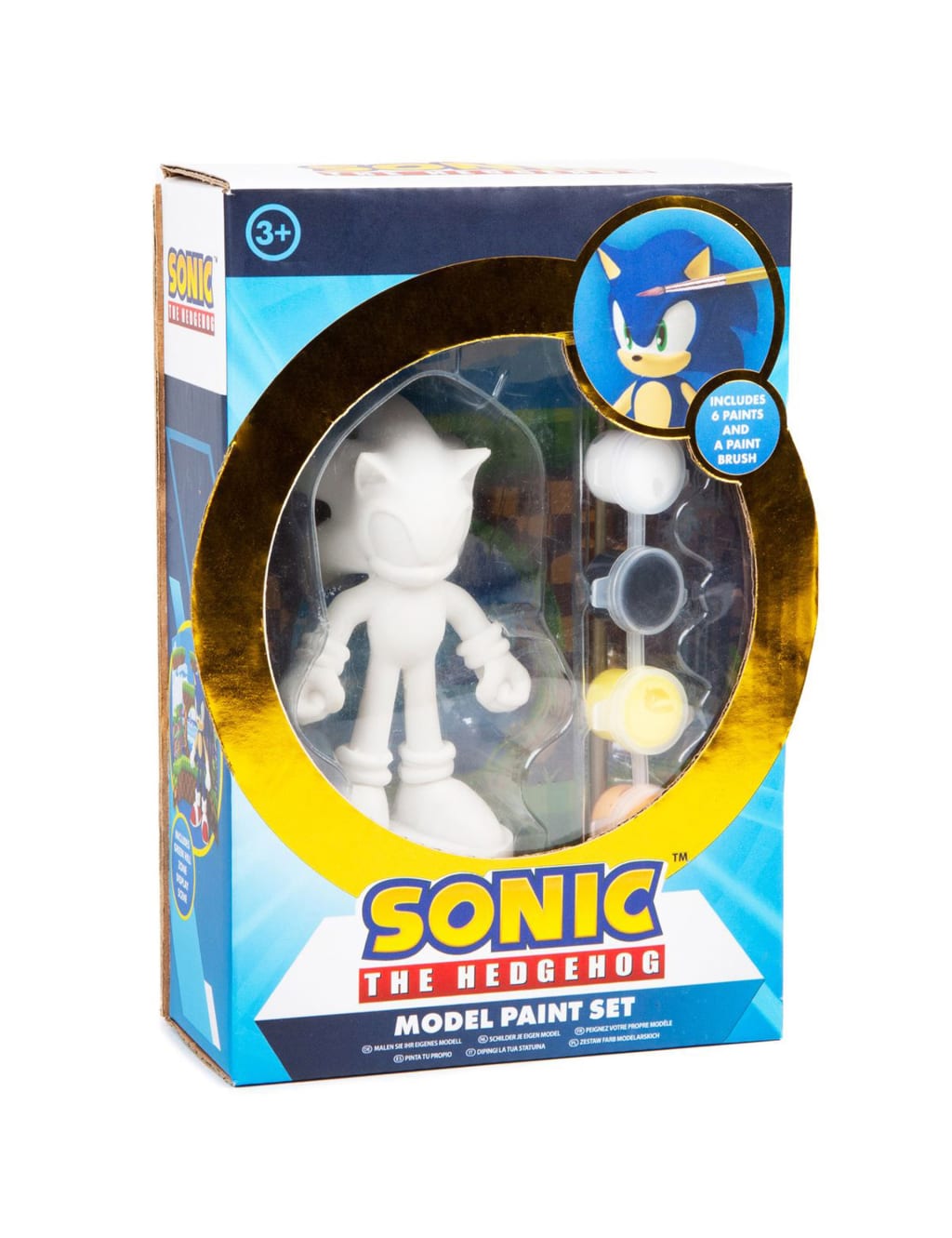 Sonic the Hedgehog Model Paint Set (3+ Yrs)