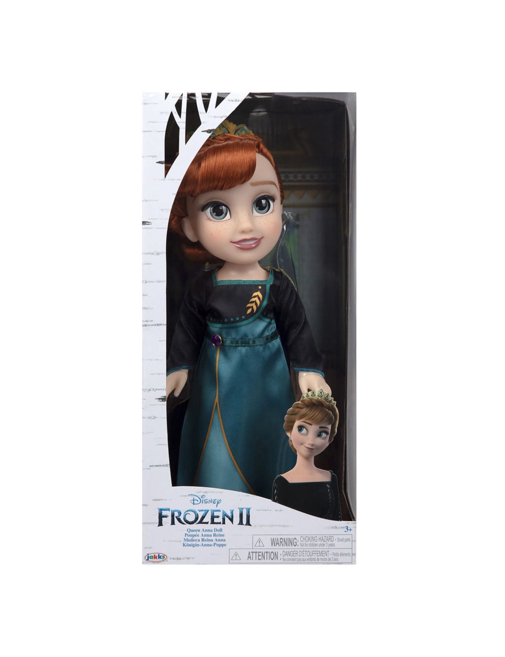 Frozen 2™ Queen Anna Doll (3-6 Yrs)