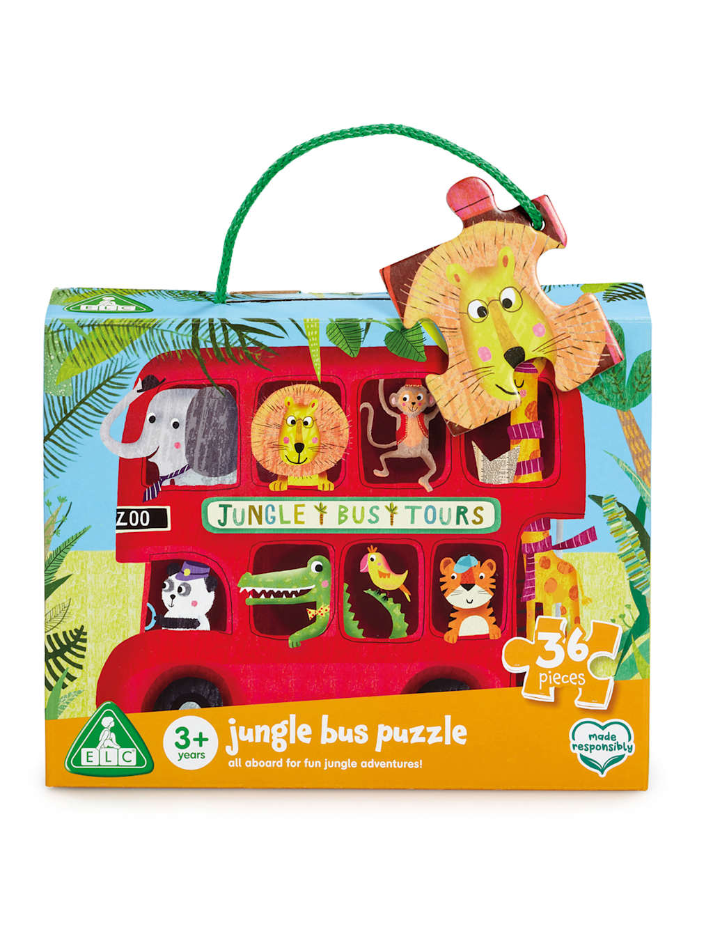 Jungle Bus Puzzle (3+ Yrs)