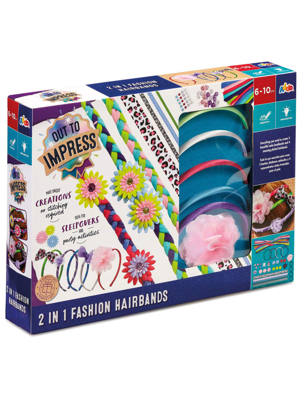 2-in-1 Fashion Hairbands Set (6+ Yrs)