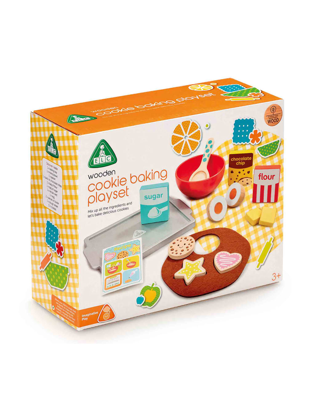 Wooden Cookie Baking Playset (3+ Yrs)