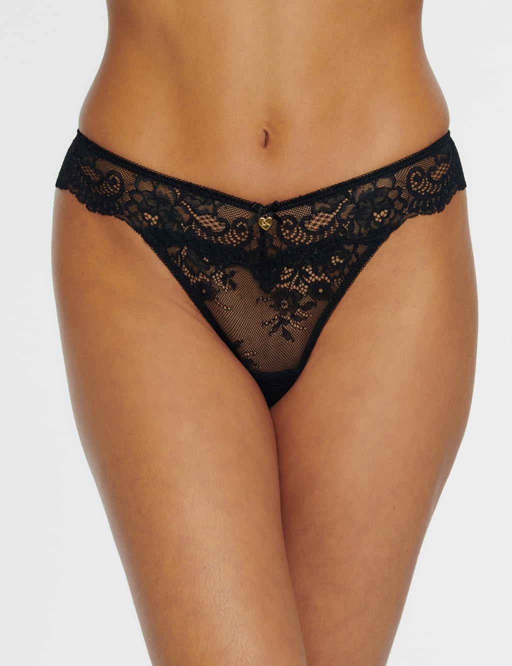 Amber Lace Thong