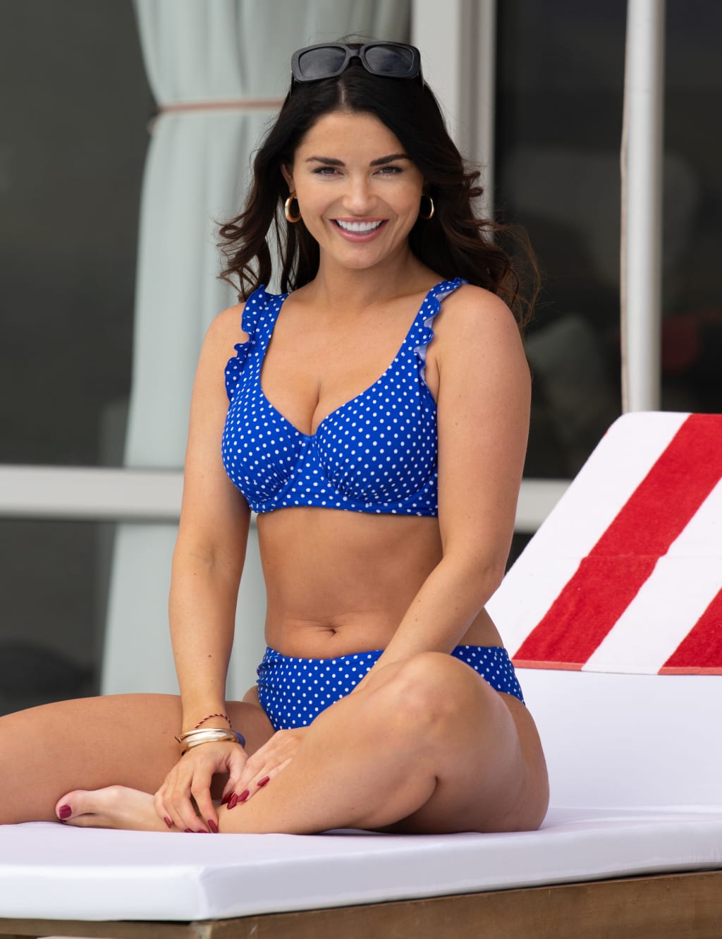Sicily Polka Dot Wired Bikini Top