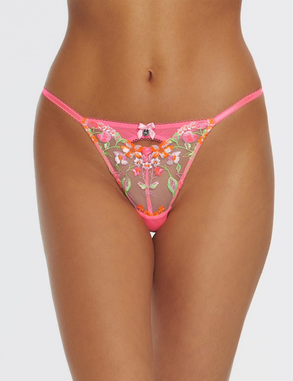 Boux Avenue Women's Marisol Thong - 10 - Pink Mix, Pink Mix