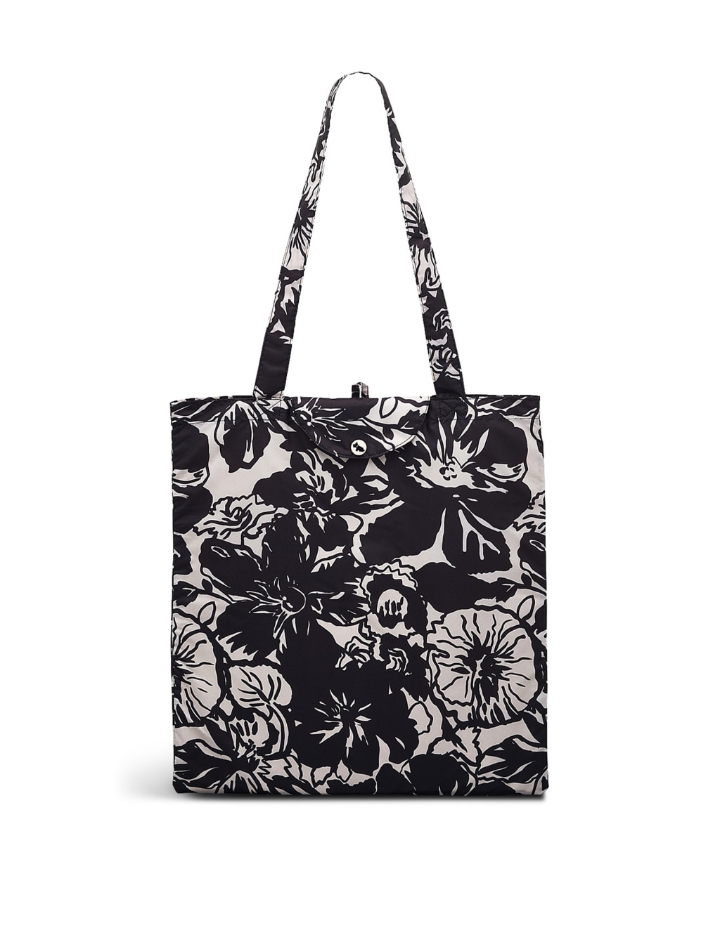 Floral Foldaway Tote Bag