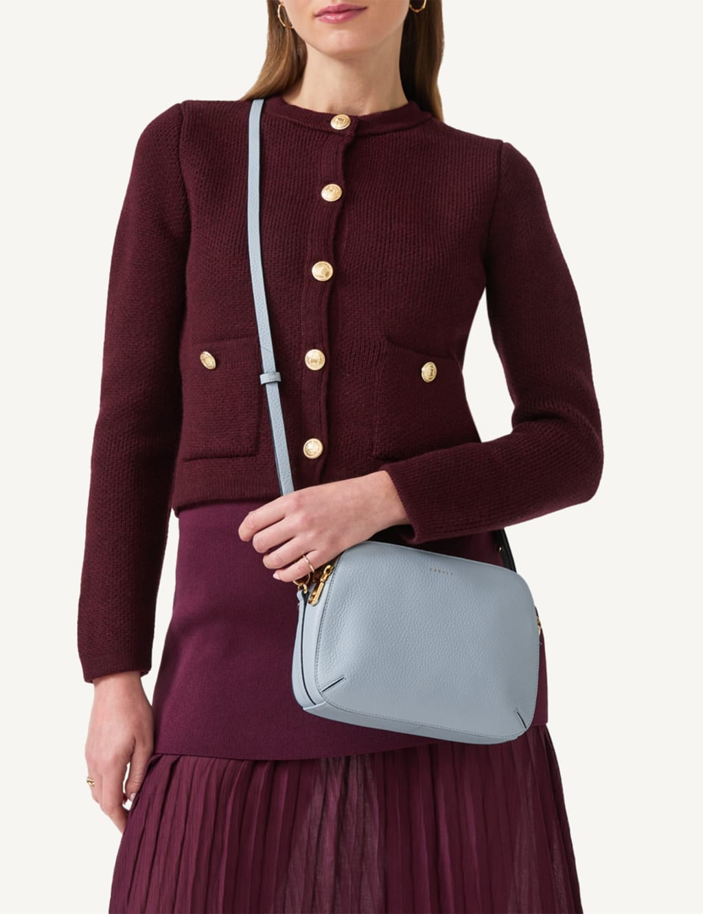 Dukes Place Leather Cross Body Bag