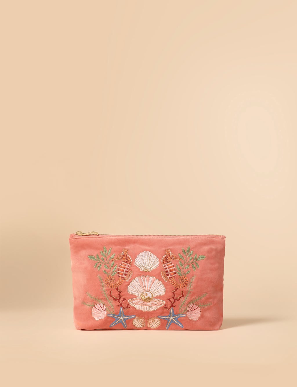 Pure Cotton Embroidered Pouch