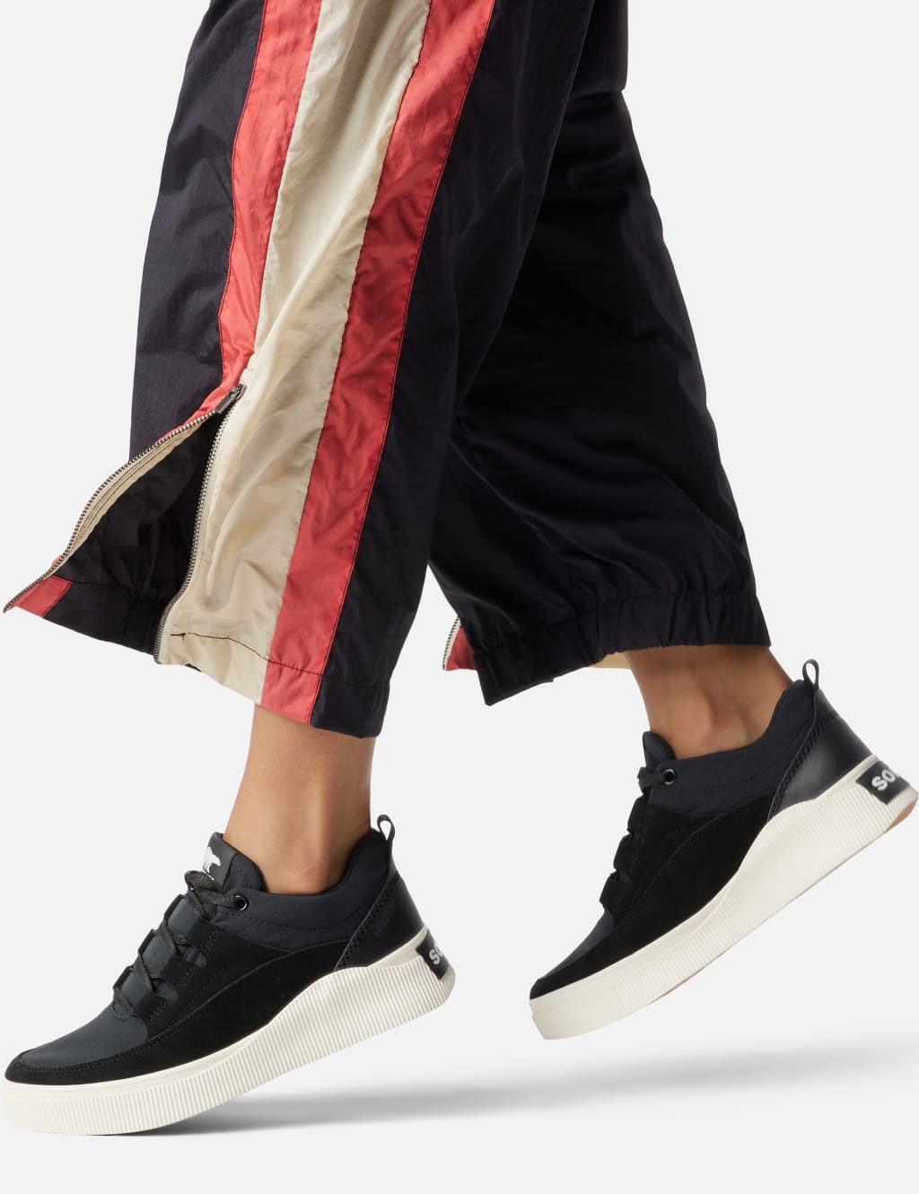 Out N About IV Suede Platform Trainers