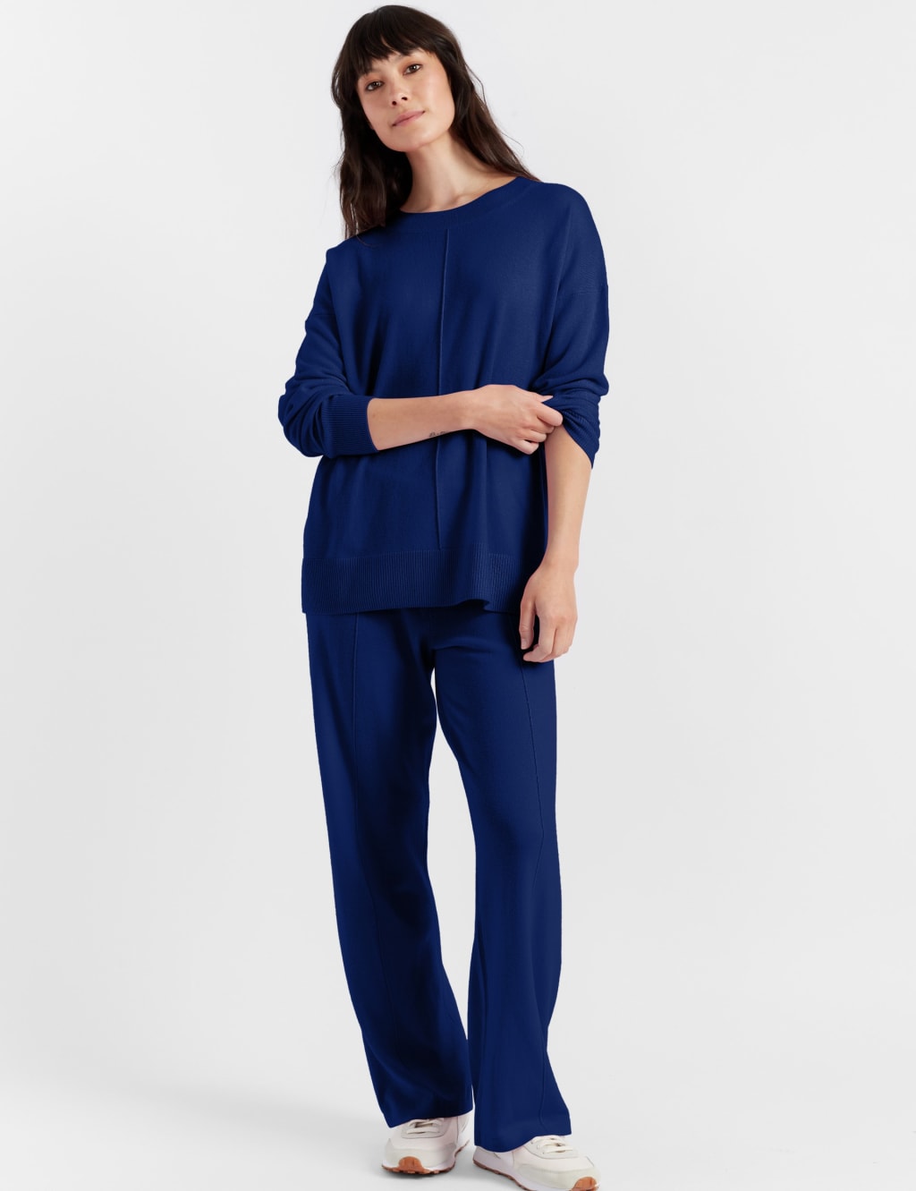 Wool Rich with Cashmere Relaxed Jumper