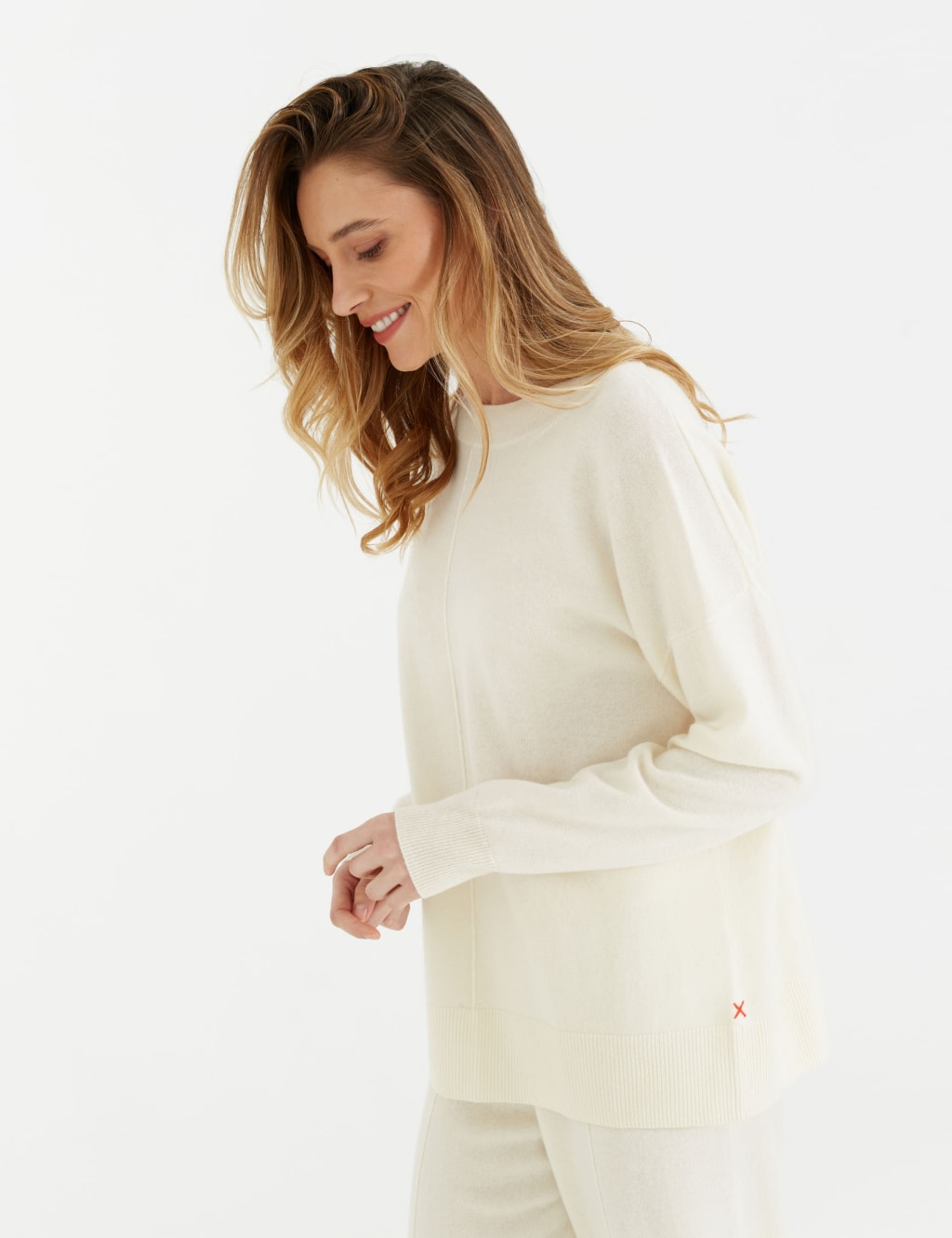 Wool Rich with Cashmere Relaxed Jumper