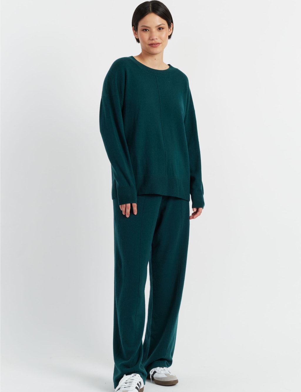 Wool Rich with Cashmere Relaxed Jumper