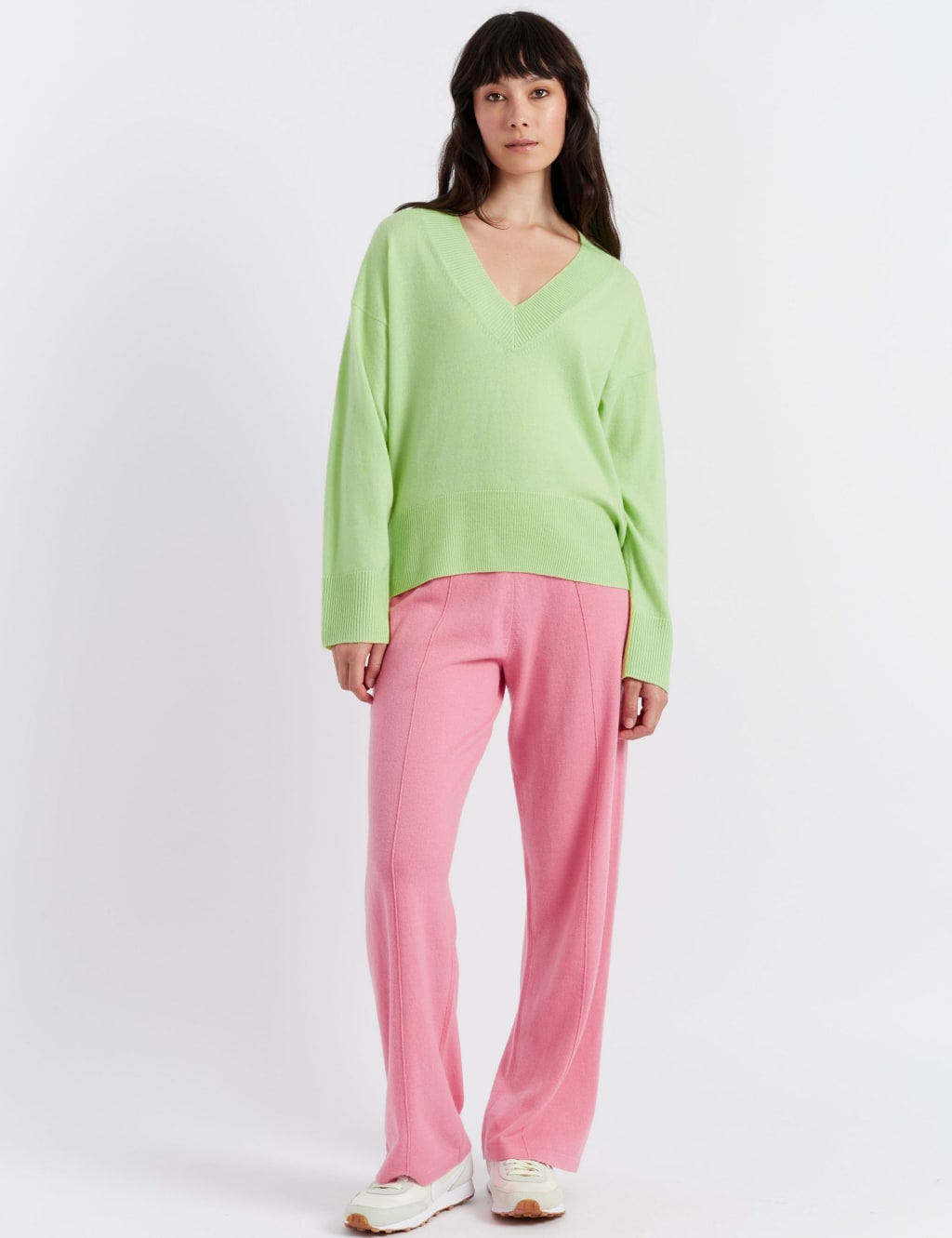 Wool Rich Relaxed Jumper with Cashmere