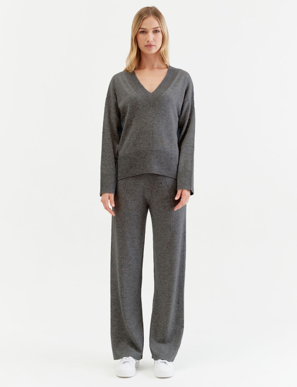 Wool Rich Relaxed Jumper with Cashmere