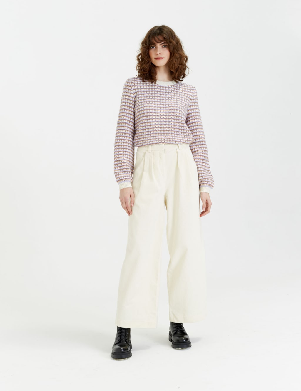 Trousers Cream