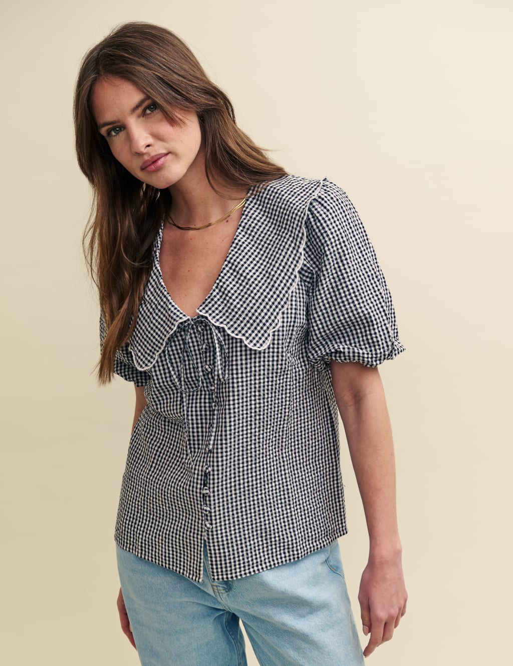 Women s Short Sleeved Shirts Blouses at M S