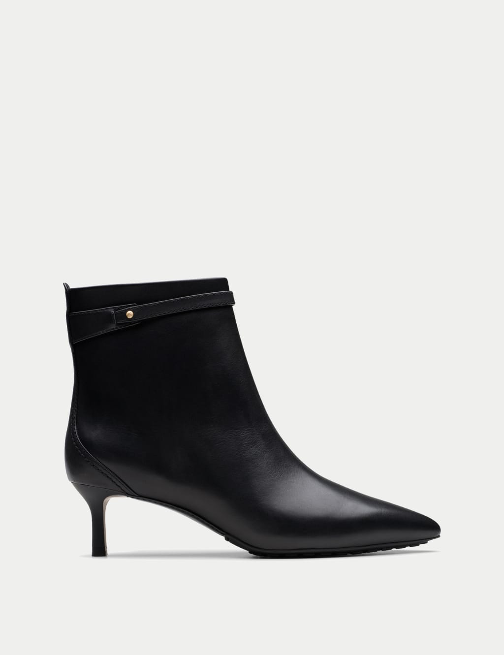 thumbnail image 2 of DUO Somerton Women's Chelsea Boots – Kitten Heel, Multi-Leather, Ankle Boots With Snake Detail 2 of 4
