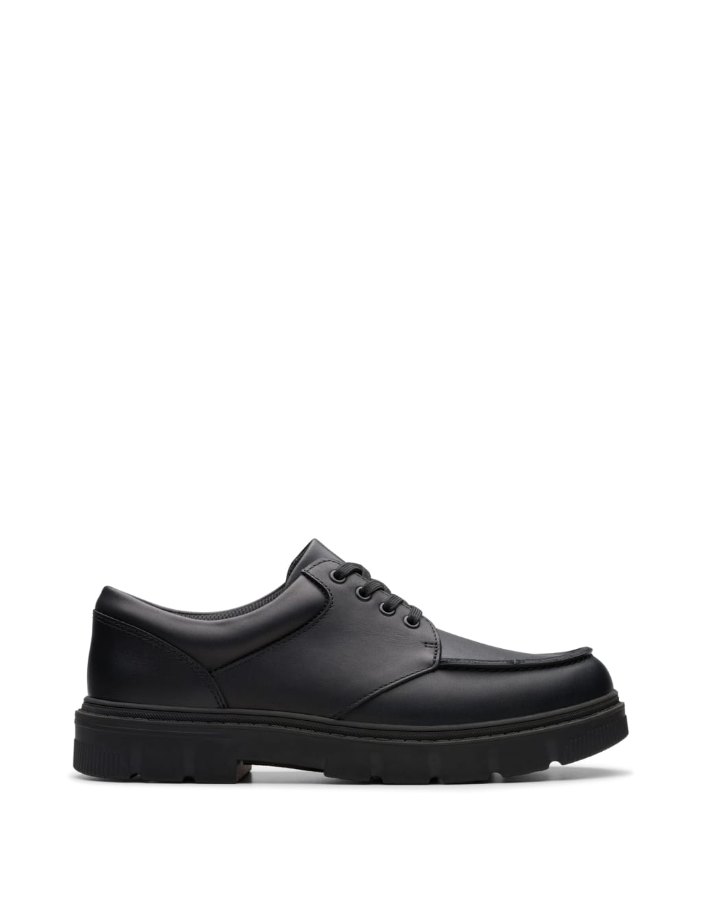Kids' Leather School Shoes (3 Large - 9.5 Large)