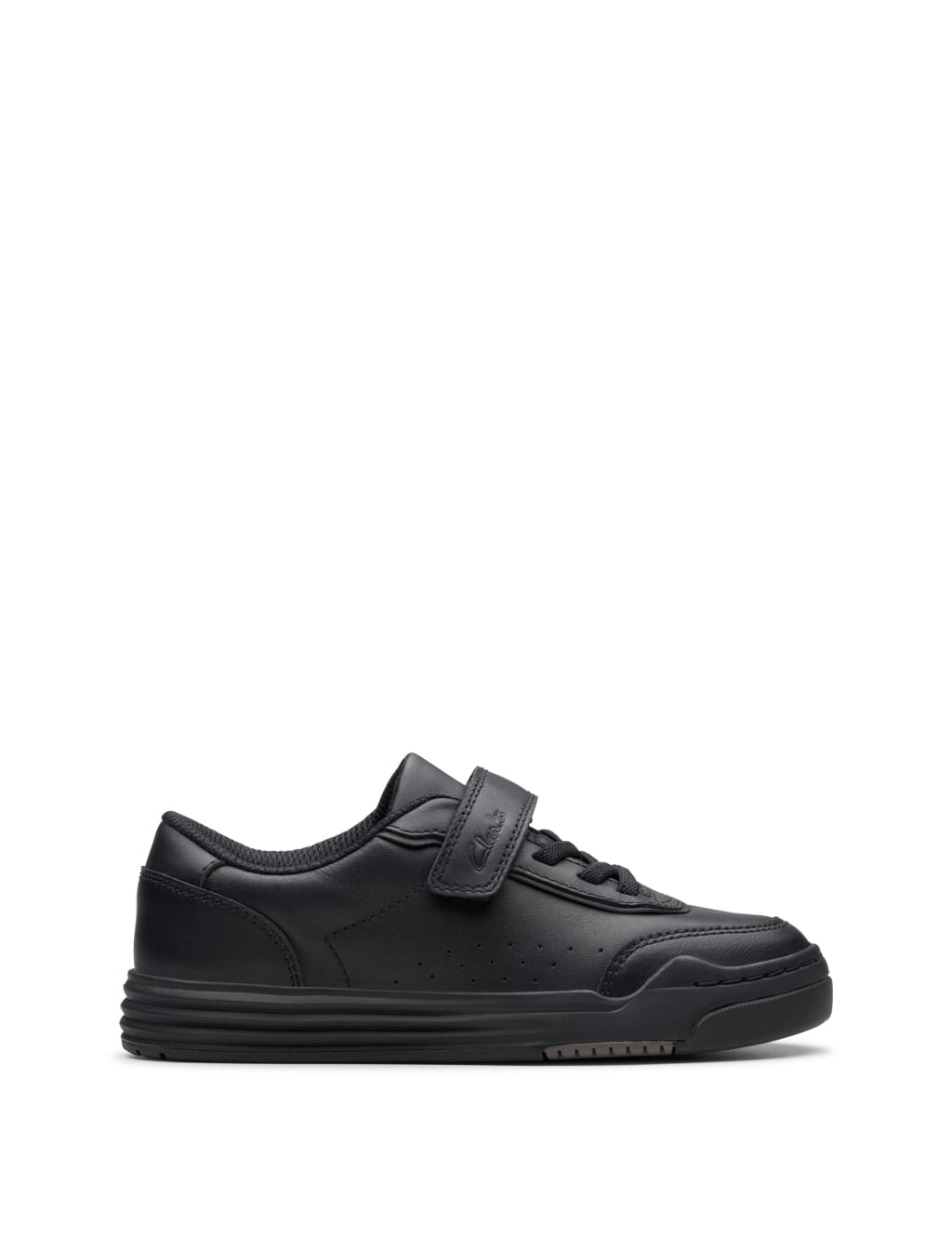 Kids' Leather Riptape Trainers (7 Small - 12.5 Small)