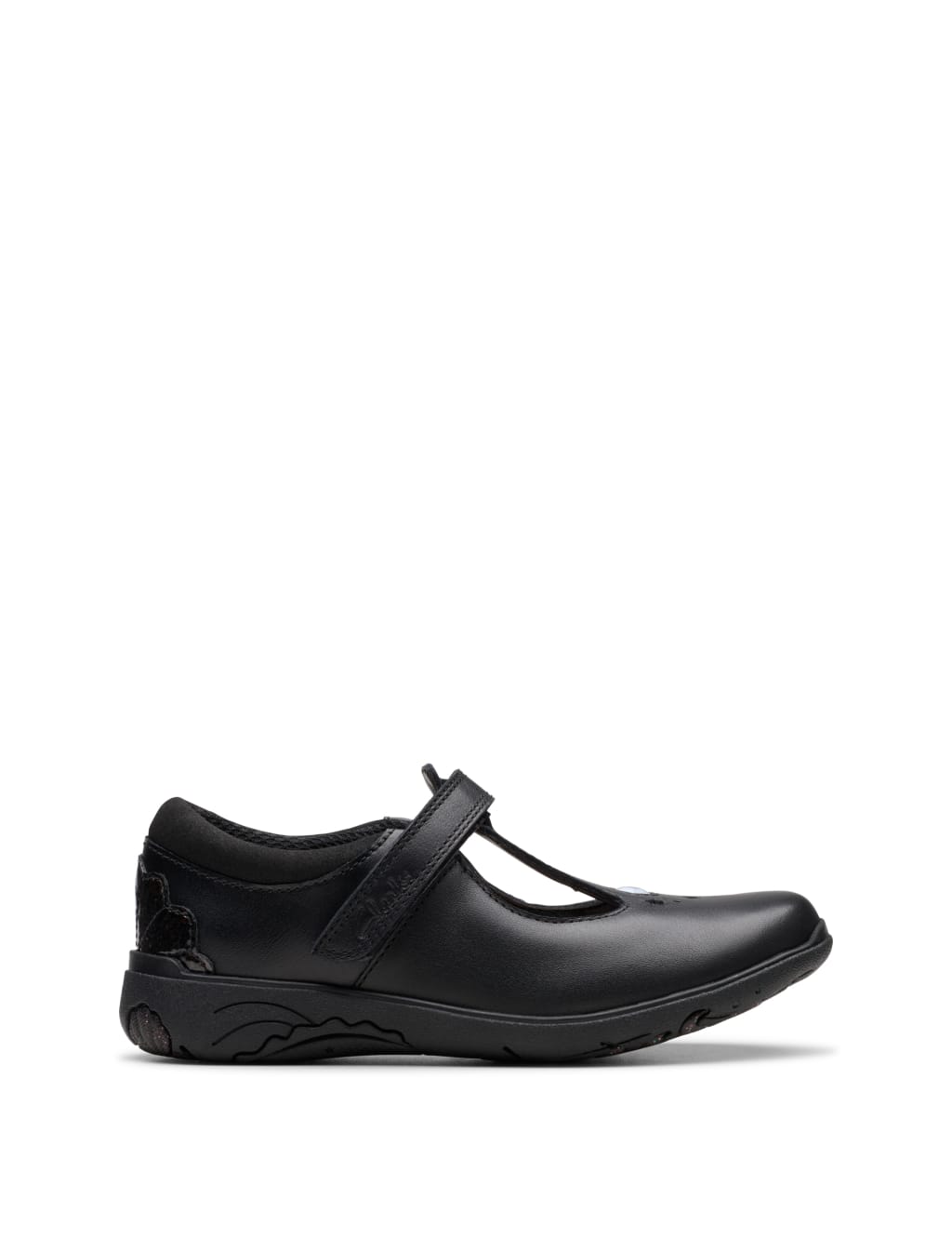 Kids' Leather T Bar Shoes (8 Small - 2½ Large)